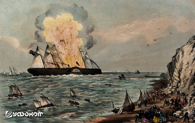 Взрыв на борту «Great Eastern» 9 сентября 1859 г.