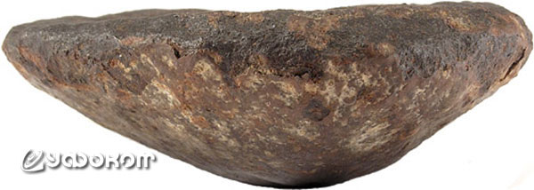 Ориентированный железный метеорит в форме щита весом 277 грамм из австралийской коллекции.