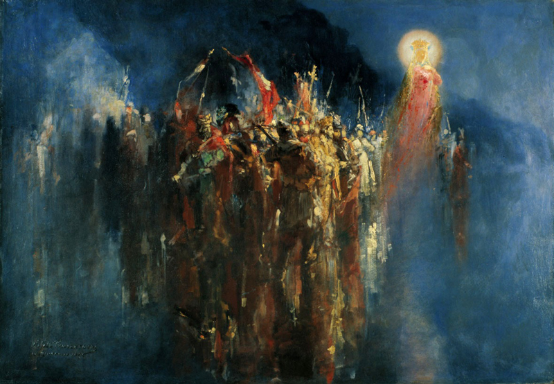 Витольд Прушковский. Видение, 1890 год.