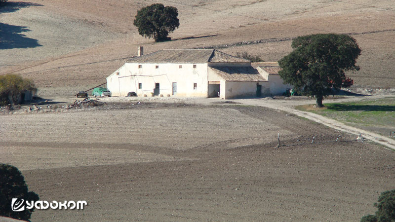 Современный фермерский дом типа кортихо в провинции Гранада, Испания.