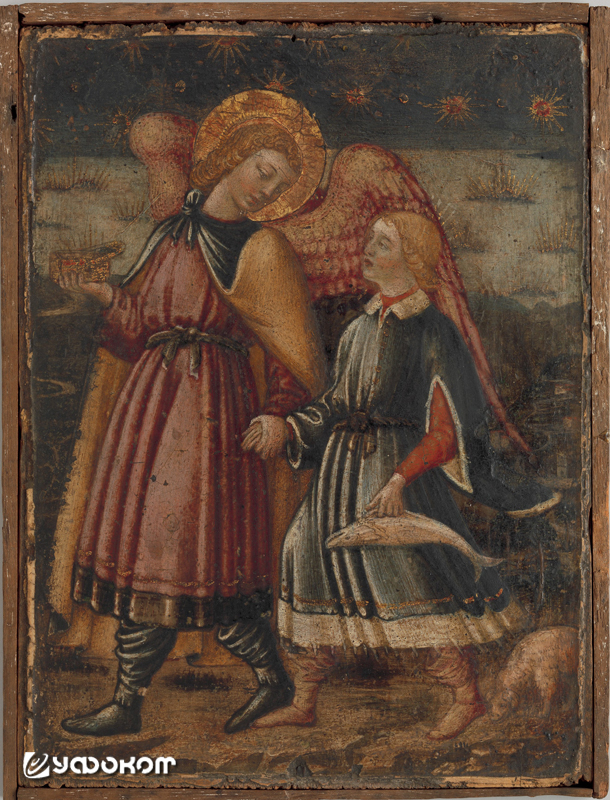 Рис. 9. «Архангел Рафаил и Товия». Нери ди Бичи, 1460-е.