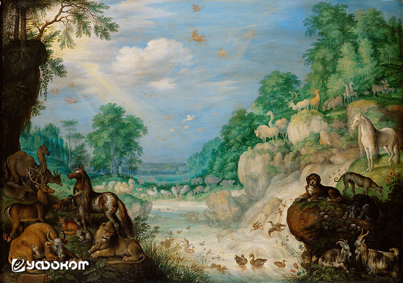 Рай. Рулант Саверей, 1628 г.